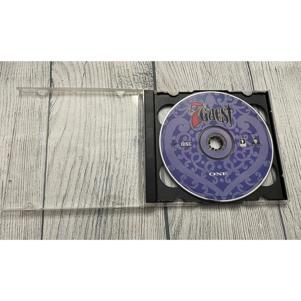 The 7th Guest Video Game, 2 Disk Set, PC Game, 1994